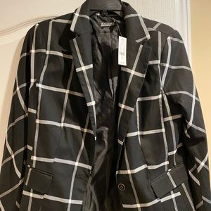 Black and white Blazer